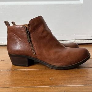 Lucky Brand Basel leather booties